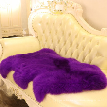one pelt fur rug long hair Australian sheepskin sofa covers